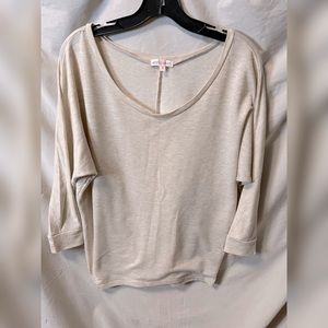 Mid-sleeve Sweater Top